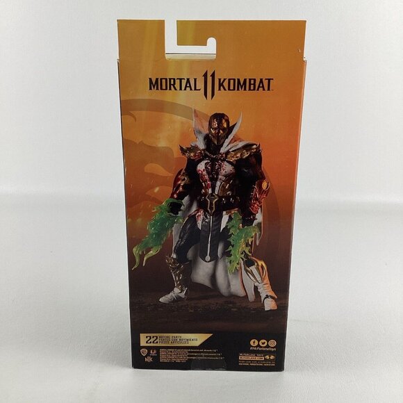 Mortal Kombat Malefik Spawn Deluxe Collectible 7" Action Figure McFarlane Toys - Picture 3 of 6